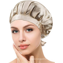 100% Silk 19 Momme Sleep Cap for Women Hair Care